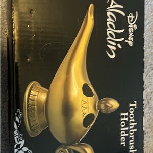 Disney Aladdin Gold Genie Lamp Toothbrush Holder